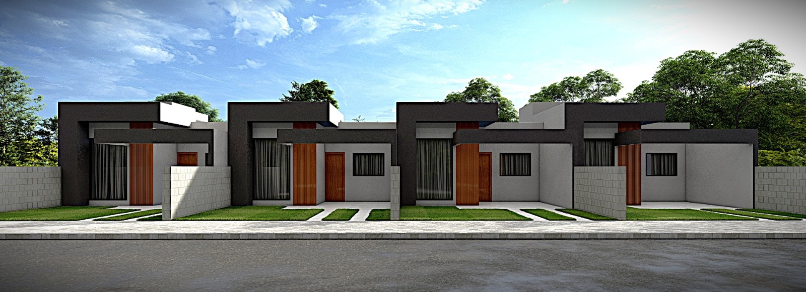 Projeto residencial da Gantt Incorporadora